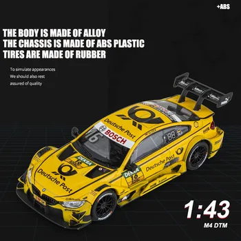 1:43 BMW-M4 bil model legering bil die-cast toy car-modellen børn legetøj samleobjekter gratis fragt