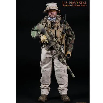 Hot Salg 1/6 Navy Special Forces Seal Team Figur Mini Gange Legetøj M005 M015 M013 M014 Fans Gave Komplet Sæt Samling Dukke