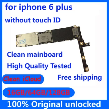 Ren icloud bundkort til iphone 6 plus 6p 16gb-64gb 128gb IOS System bundkort uden touch-ID Top kvalitet logic board
