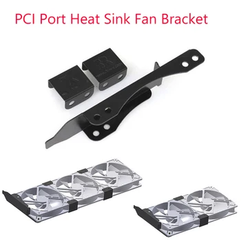 Dual Fan Rack Mount PCI-Slot Beslag til videokort med understøttelse 80MM 90MM/120MM Fan 8cm-9cm / 12cm Fan Beslag Kit med Fan