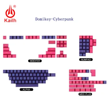 Kailh&Domikey Sæler SA Profil Cyberpunk Dobbelt shot ABS-tasterne for MX skifte Gaming mekanisk tastatur sæt 158 tasterne
