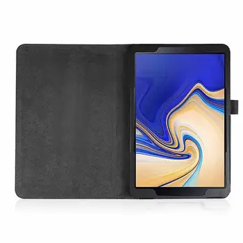 Folio Case til Samsung Galaxy Tab S4 10.5 tommer 2018(SM-T830/T835/T837),PU Flip Folde Stå Dække Auto Wake/Sleep funcation Sag