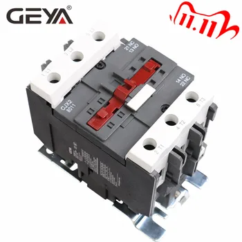 GEYA CJX2-8011 9511 Magnetiske AC Kontaktor 80A 95A Industriel El-Kontaktor 1NO1NC med 220V eller 380V Spole