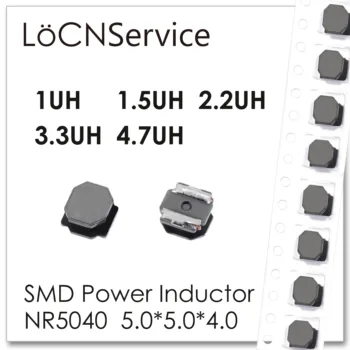 LoCNService 500PCS 1500PCS NR5040 1UH 1.5 UH 2.2 UH 3.3 UH UH 4.7 5.0*5.0*4.0 Surface Mount Effekt Induktorer af Høj Kvalitet 5.0x5.0x4.0