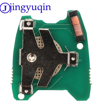 Jingyuqin 2 Knapper SPØRGE Fjernbetjeningen Fob Controller For PEUGEOT 206 OG 307 433MHZ Med PCF7961 Transponder Chip