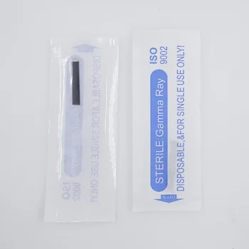 50 stk/ masse 0.18 mm U-Form Nano Nåle Microblading nål blade 14U Permanent Makeup Øjenbryn Øjenbryn tebori agulhas