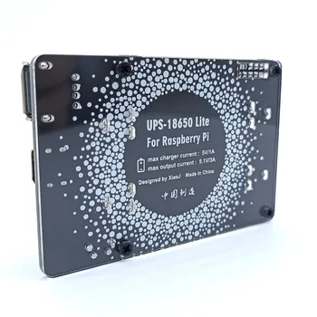 Nye UPS 18650 Lite UPS Power HAT Bord Med Batteri El-Afsløring For Raspberry Pi 4B 3B+ 3B