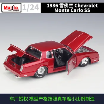 Maisto 1:24 Chevrolet 986 Monte Carlo SS simulering legering bil model indsamling gave toy