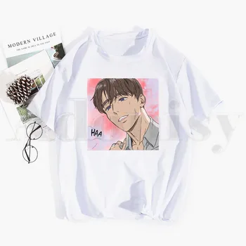Bj Alex Yaoi Tshirt Hip Hop Pige Print Top Tees Harajuku t-shirts Mænd Mode Sommer T-shirts