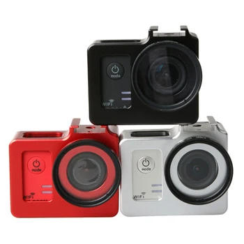 SJCAM SJ5000 WIFI action kamera tilbehør metalhus af Aluminium Frame case for sj5000x sj5000+