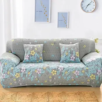 DH Blomstret Design Sofa Dækker Strække Slipcovers Elastisk All-inclusive Sofaen Tilfældet for Stue Sofa Dækning