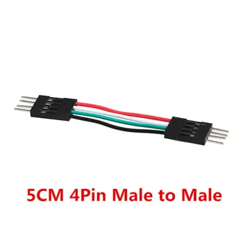 50stk/masse 5cm 4pin Dupont linje mand til mand /mand til kvinde / kvinde til kvinde jumper ledning AWG26 Dupont kabler Til 3D printer