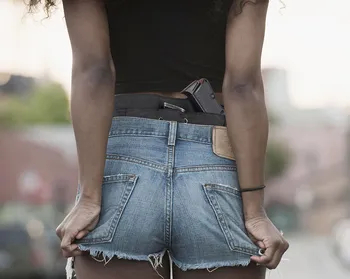Kosibate Belly Band-Hylster, Skjulte Bære Pistol Hylstre til Kvinder, der er Kompatible med 380 9mm 38 Revolver og Pistol Hylster