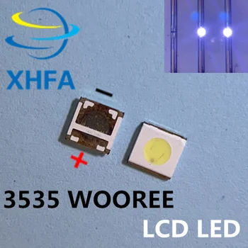 1000PCS FOR WOOREE LED-baggrundsbelysning LCD-TV perle 3 V 1 W 3535 SMD LED Lampe perle 3535 kold hvid WM35E1F-YR07-eB