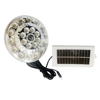 22 LED Solar Lampe Power Bærbare USB-Genopladelige LED-Lys Camp Indendørs Have nødbelysning Fjernbetjening Sol Pærer