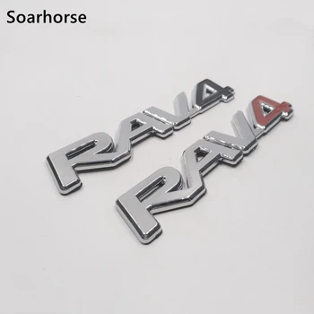 ABS Chrome Til RAV4 Bag bagklappen Logo Badge-Logo Klistermærke Decal for Toyota RAV4 Bil Decal