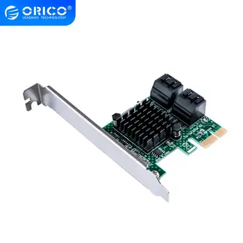 ORICO 4 SATA3-Port.0 PCI-E udvidelseskort 6 gbps PCI Express Controller-Kort Til SATA III 3.0 Converter Ekspansion Kort til PC
