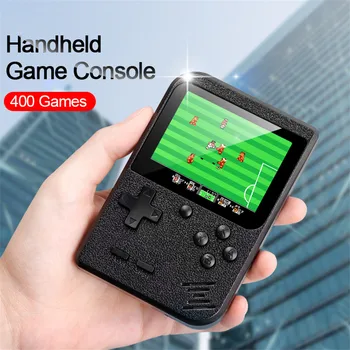 Video game Konsoller mini-Retro Spil Indbygget 400 i 1 Håndholdte Spil Spillerne for spil box 400 i 1 dreng legetøj retroid lomme