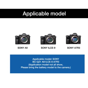 KingMa np-fz100 batteri NP-FZ100 2000 mAh batteri til SONY ILCE-9 A7m3 a7r3 A9 7RM3 micro enkelt kamera