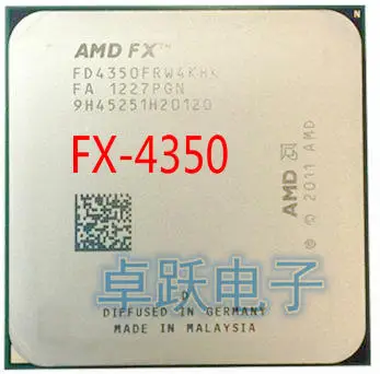 AMD FX-4350 4.2 GHz Quad-Core CPU Processor Socket AM3+ FX 4350 gratis fragt
