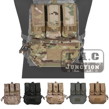 Emerson MOLLE Assault Pack Panel Multicam AOR2 Plate Carrier Tilbage Pose med M4 M16 5.56 Magasin Etui til CPC-AVS JPC 2.0 Vest