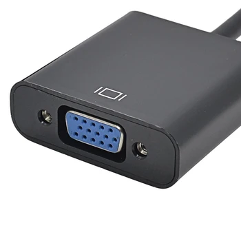 Mandlige Display Port til VGA DP Female Adapter Kabel Konverter Til Projektor DTV TV hd-dvd Afspiller 1080P