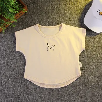 Mode, Drenge Tøj Baby Buksetrold Piger Korte Ærmer Tøj Solid T-Shirt Harem Bukser Spædbarn Børn Holiday Udstyr