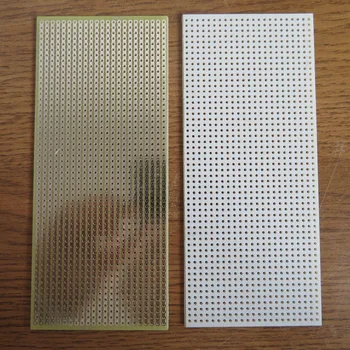 3pcs/meget Enkelt Side FR4 Glasfiber 6x14cm Stripboard Veroboard vero kredsløb prototyping breadboard papir pcb platine