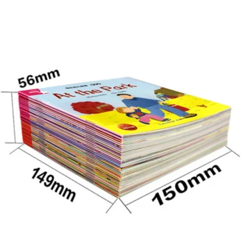 35 Bøger, Børn, bøger pædagogiske 2-6 år gamle engelske farve, billede, bøger, børn engelsk læsning historie bog