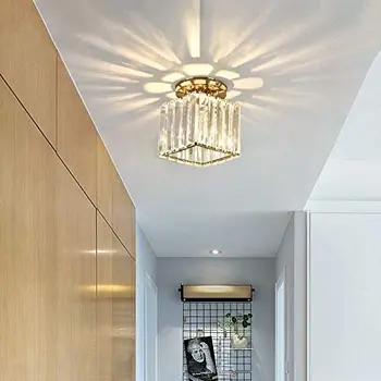 Moderne Lysekrone Krystal Loftslampe Hængende Loft Lampe Lampe Stue, Soveværelse, Balkon Midtergangen