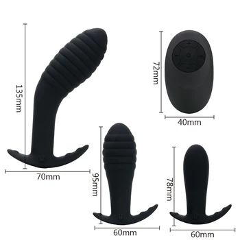 Trådløse Anal Plug Dildo Vibratorer Sex Legetøj Til Kvinder, Mænd, Par Værktøjer Erotiske Massager Voksne Produkter Kvindelige Machine Sex Shop