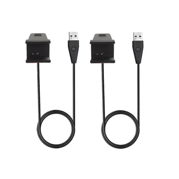2 stk USB-Oplader Til Fitbit ACE Kids Smart Fitness Erstatning USB Opladning Kabel Til Fitbit ACE Kids Smart Fitness