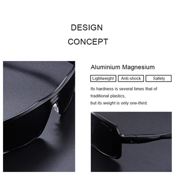 MERRYS DESIGN Mænd Classic Aluminium Legering Solbriller HD Polariserede Solbriller Til Herre Udendørs Sport UV400 Beskyttelse S8276
