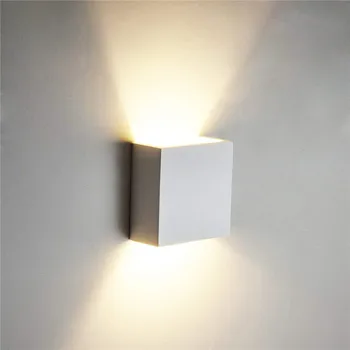6W Op og Ned væglamper Dæmpbar LED Aluminium væglampe LED Væg Lampe Til Soveværelset, stuen, Gangen, Bortset Belysning