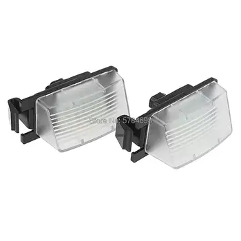 For Nissan Versa Pulsar GTR Sentra Cube 350Z 370Z Blad Bil LED licens Nummer Plade Lys Lampe Belysning Indikatorer CE-2STK