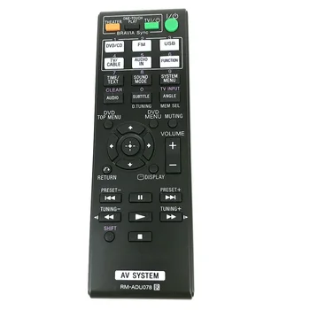 Ny Udskiftning RM-ADU078 For de SONY Lyd/Video-Receiver Fjernbetjening HBD-TZ135 HBD-TZ530 DAV-TZ230 DAV-TZ510 Fernbedienung