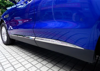 Lapetus Auto Styling Side Døren Linje Pynt Body Trim Accent Molding Dække Bezel Dække Trim Fit For Jaguar F-Tempo 2017 - 2020