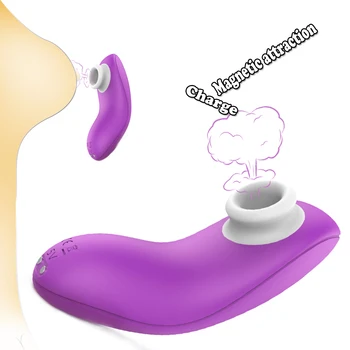 Klitoris Sutte Vibrator Voksen Erotisk Legetøj 10 Speed Brystvorte Suger Vibrator Oral Sex Klitoris Stimulation Kvindelige Orgasme Masturbator