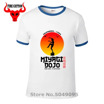 Japan Kung fu Miyagi Dojo T-shirt mænd Cobra Kai karate kid T-shirt Judo tshirt mma Bonsai Tree t-shirt sommer Vintage hyggelig tee