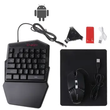 PUBG Mobile Gamepad Mus og Tastatur Converter Indstille Bluetooth 4.1 Spil Controller Adapter