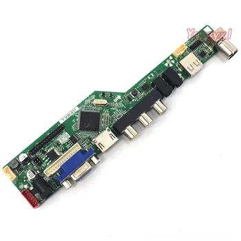 Controller Board Kit til B156RW01 V0 / B156RW01 V1 TV+HDMI+VGA+AV+USB-LCD LED skærm Driver yrelsen