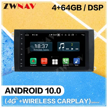 Carplay Android 10.0 skærmen Car Multimedia DVD-Afspiller til Porsche Cayenne 2003-2010 BT WiFi GPS Navi Auto Radio Stereo Head unit
