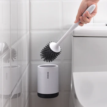 TPR Toilet Børste og Holder Hurtig Rensning af Afløb Børste Værktøjer til Toilet Husstand WC Badeværelse Tilbehør Sæt