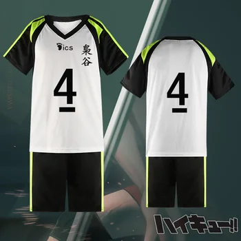 Haikyuu!! Fukurodani Academy Akaashi Keiji High School Bokuto Koutarou Volleyball Team Uniform Cosplay Trøjer Top+Shorts S-3XL