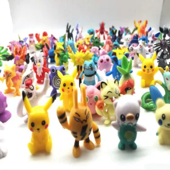 24pcs/taske Takara Tomy Pokemon Figurer Anime Handling Figur Dukke Legetøj til Børn Party Supply Figma Legetøj for Børn