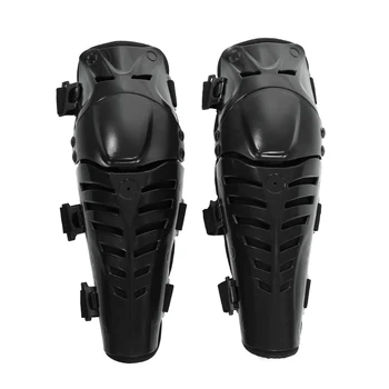Motorcykel, Motocross ABS Plast beskyttende panser benbeskyttere Åndbar Kneelet Tandbøjle Skinnebensbeskyttere Beskyttende Rustning Sæt