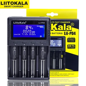 Liitokala lii-500 400 300 Lii-PD4 S1 LCD-3,7 V 18650 26650 18350 18500 16340 17500 21700 20700 1,2 V AA AAA Ni-MH Batteri Oplader