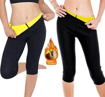 Mode Nye Damer Kvinder Hot Pants Slankende Sved Sauna Yoga Fedtforbrænding Bukser
