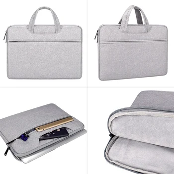 Laptop taske Sleeve Tilfælde Beskyttende Skulder BagCarrying Case Til macbook pro sag 13 14 15.6 tommer Business taske
