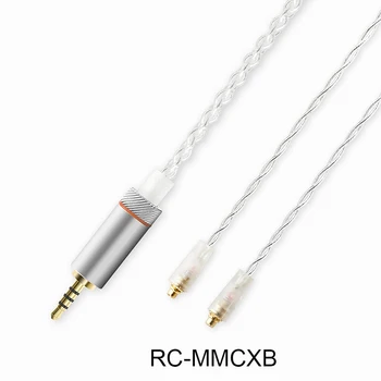 FiiO RC-MMCXB Afbalanceret øretelefon udskiftning kabel 2,5 mm stik til fiio f5 fh1 f9 pro for shure se215 se535 ue900 for westone w40
